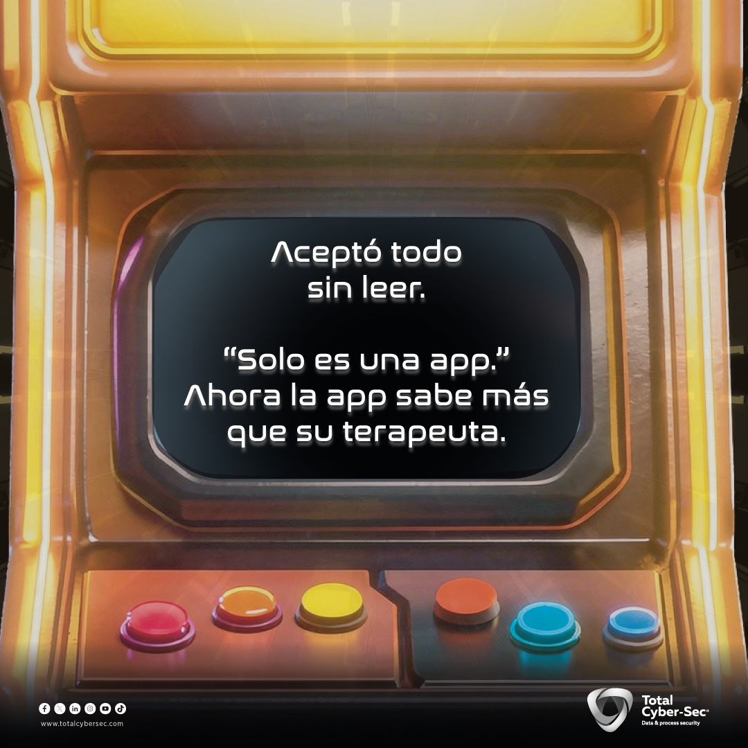 totalcybersec's tweet image. Aceptar permisos sin leer puede parecer rápido… pero la #App podría estar tomando nota de mucho más de lo que imaginas 📱
Revisar permisos es parte de una buena práctica de #Ciberseguridad 🔐
Comenta si alguna vez aceptaste todo sin leer y síguenos para más 👀