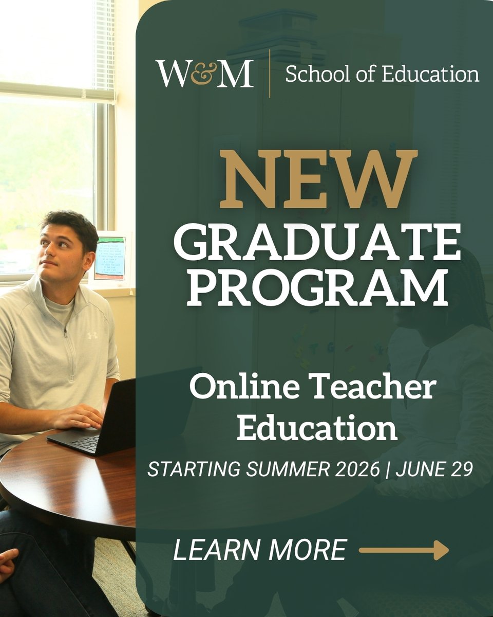 W&M School of Education tweet media