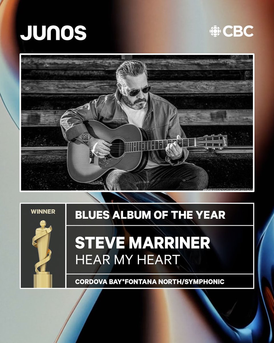fontananorth's tweet photo. And that’s a wrap on this year’s JUNOs!!

Congrats to all the nominees and winners + special shoutout to

Melanie Fiona | Traditional R&amp;B/Soul Recording OTY

Alex Cuba | Latin Music Recording OTY

Winnipeg Jazz Orchestra | Jazz Album OTY (Group)

Steve Martinez | Blues Album OTY https://t.co/6p65f9UbMY