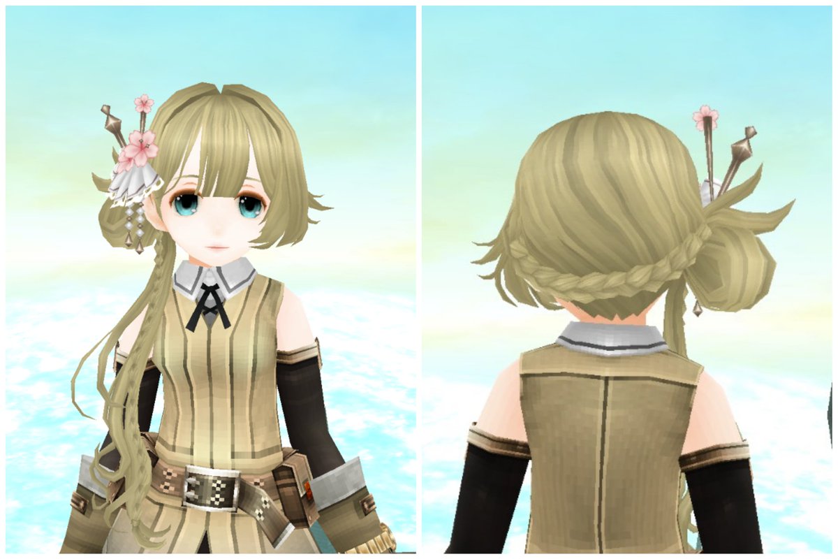 KuroTH3's tweet photo. A new hairstyle from new avatar is so beautiful. 

#ToramOnline 
#トーラム 
#トーラムオンライン https://t.co/WAYtM9RUxW
