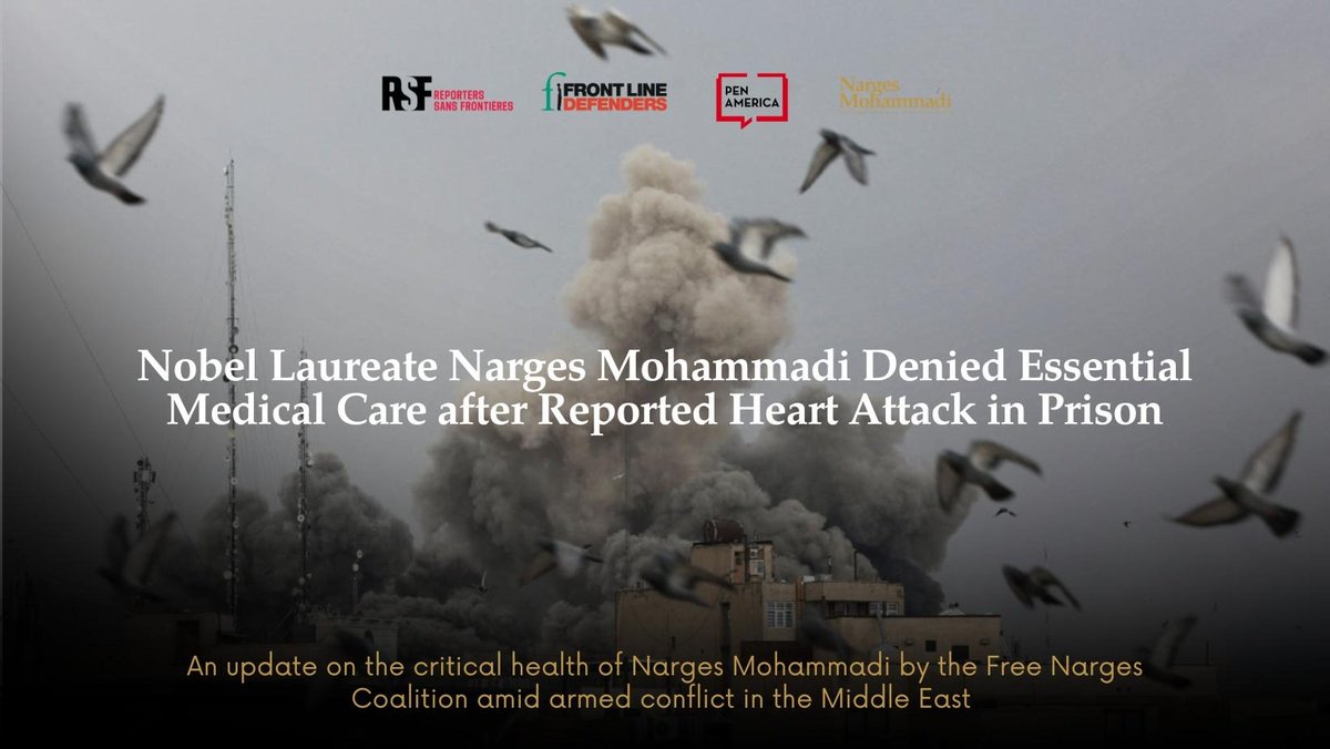 Narges Mohammadi | نرگس محمدی tweet media