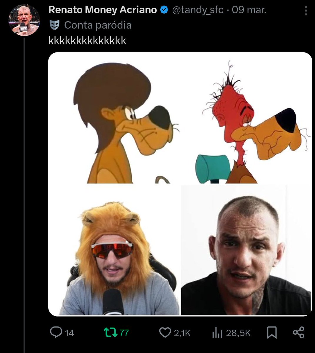 moicanoac's tweet photo. Na moral... Não tem como! KKKKKKKKKKKKKKKKKKKKKKKKKKKK https://t.co/wCNhGSjuG8