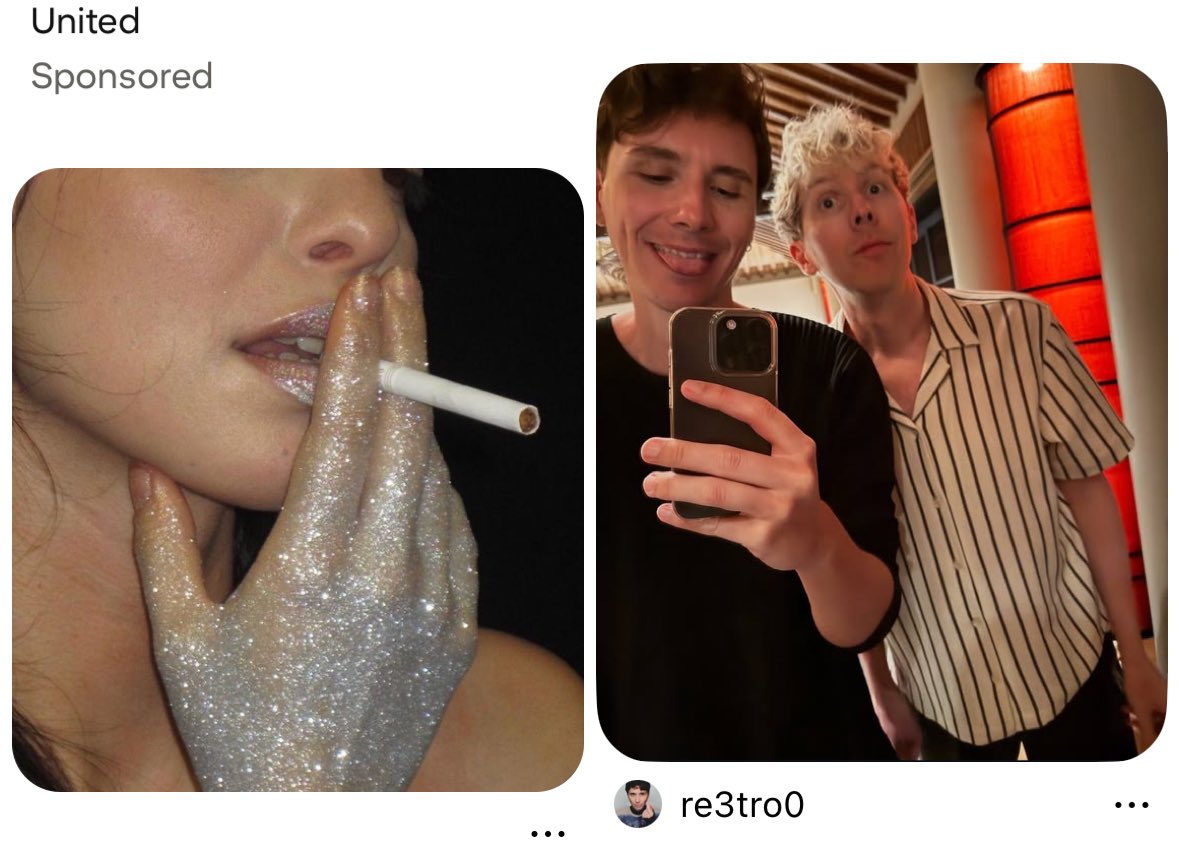 pinterest knew what it was doing putting these together 🚬🚬🚬