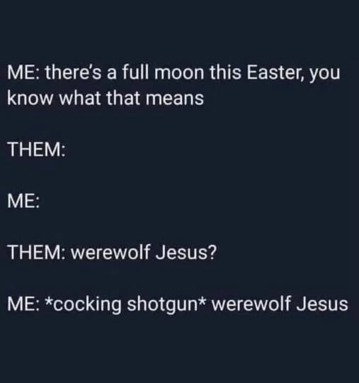 Papa Woof und Krampus und Bleaken tweet media