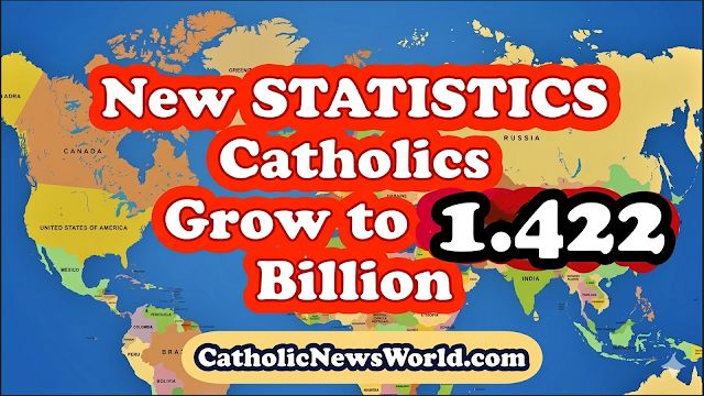 catholicnews1's tweet image. BREAKING New Vatican Statistics Reveal the #CatholicChurch is Growing - Over 1.422 Billion Catholics in the World Now!
catholicnewsworld.com/2026/03/breaki…