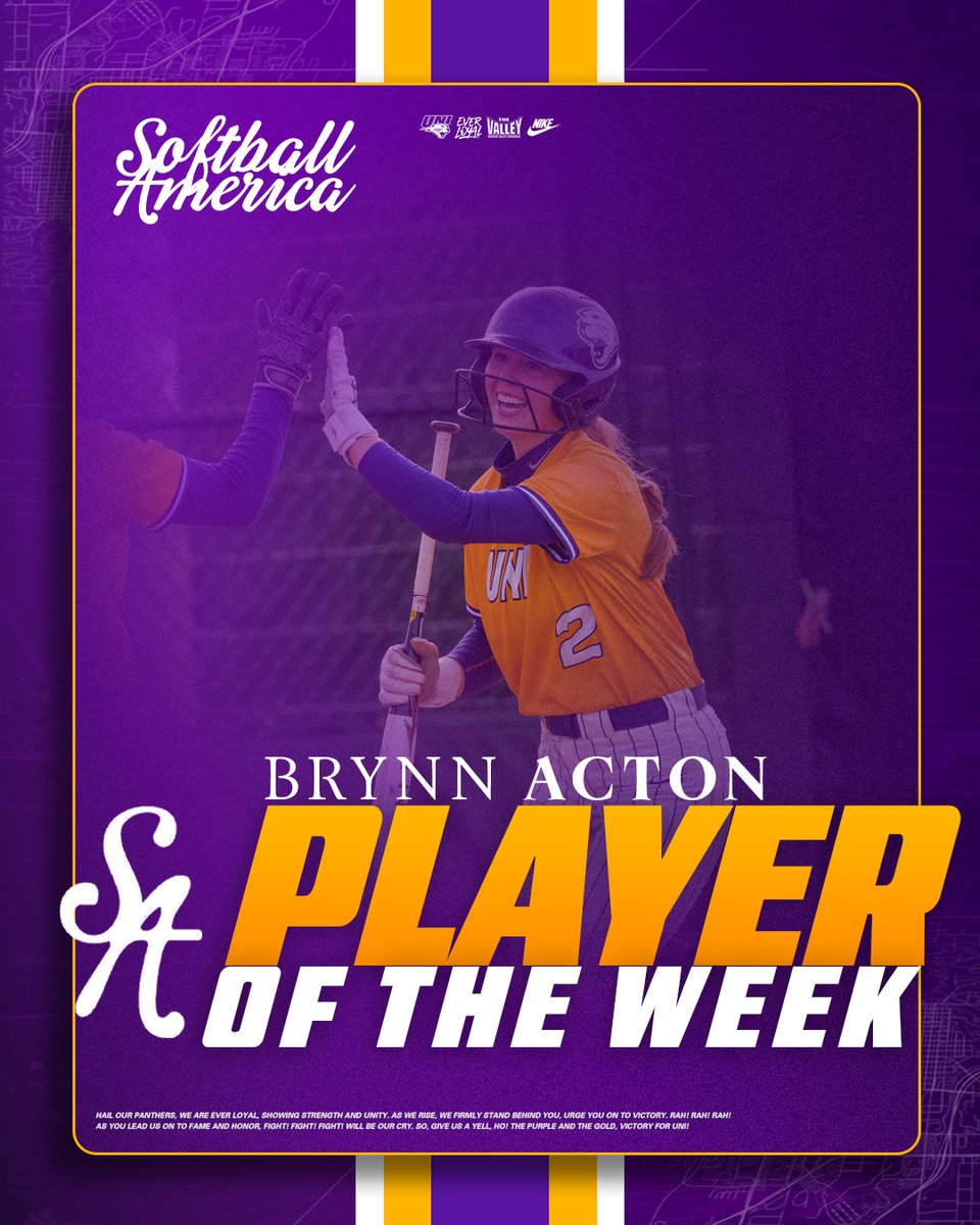 UNI Softball tweet media