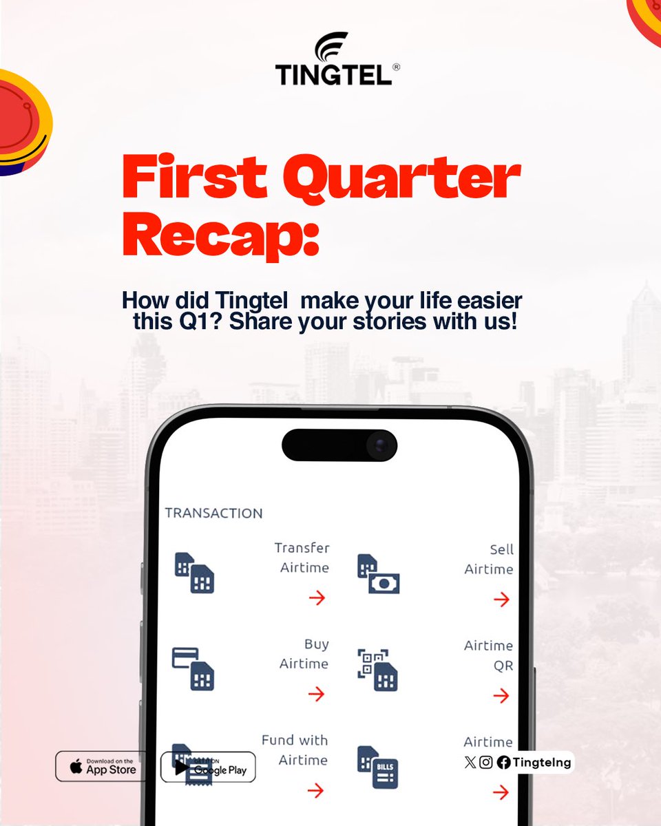TingtelNG's tweet image. Every Tingtel user has a story… what’s yours?

👇 Drop your experience or pick one

#monthend #tuesday #airtimetocash #userexperience #explore