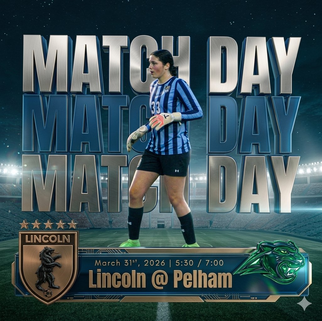 CoachBailey19's tweet photo. 🚨 Game Day 🚨
⚽️ Varsity &amp; JV Girls ⚽️
📍 @ Pelham HS
⏲️ 5:30 / 7:00 Kick-Off
#TickedOff #AllForOne #OneForAll https://t.co/hRPPJXBZL0