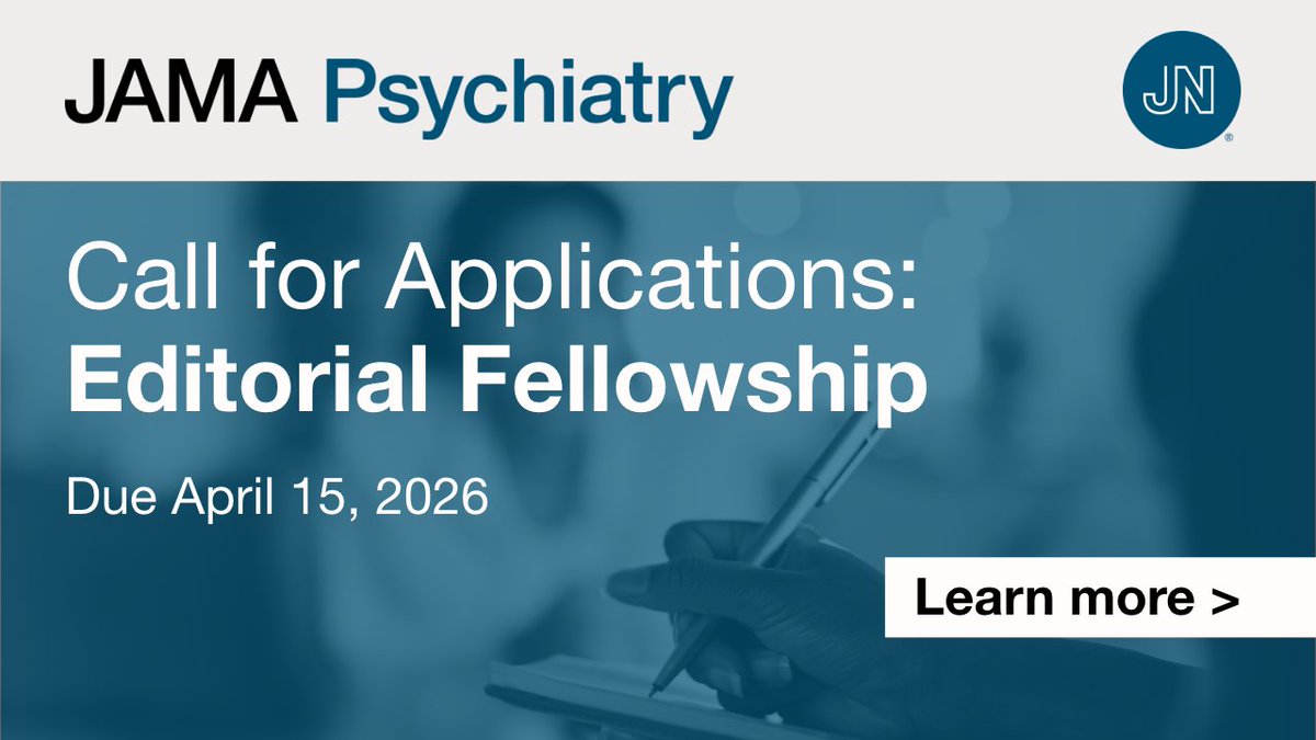 JAMA Psychiatry tweet media