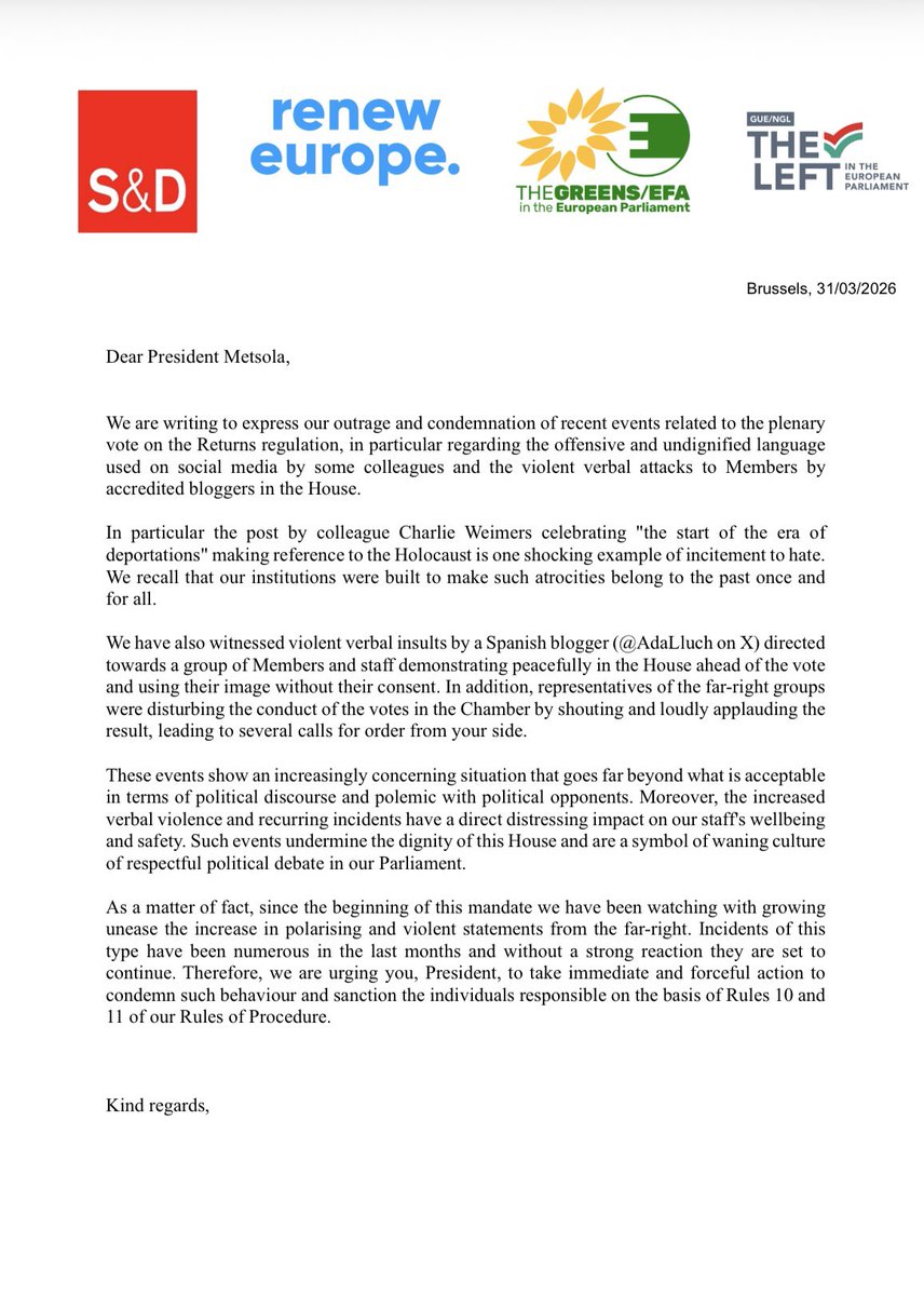 Renew Europe tweet media