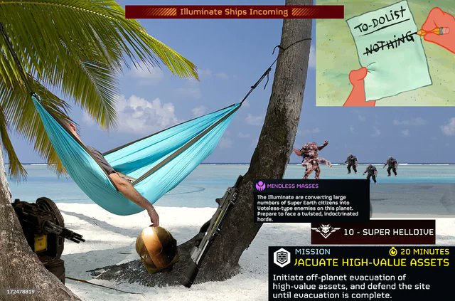 Helldivers NOW tweet media