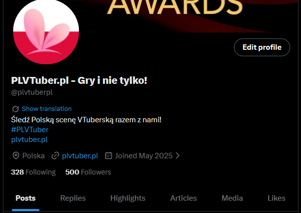 PLVTuber.pl - Gry i nie tylko! tweet media