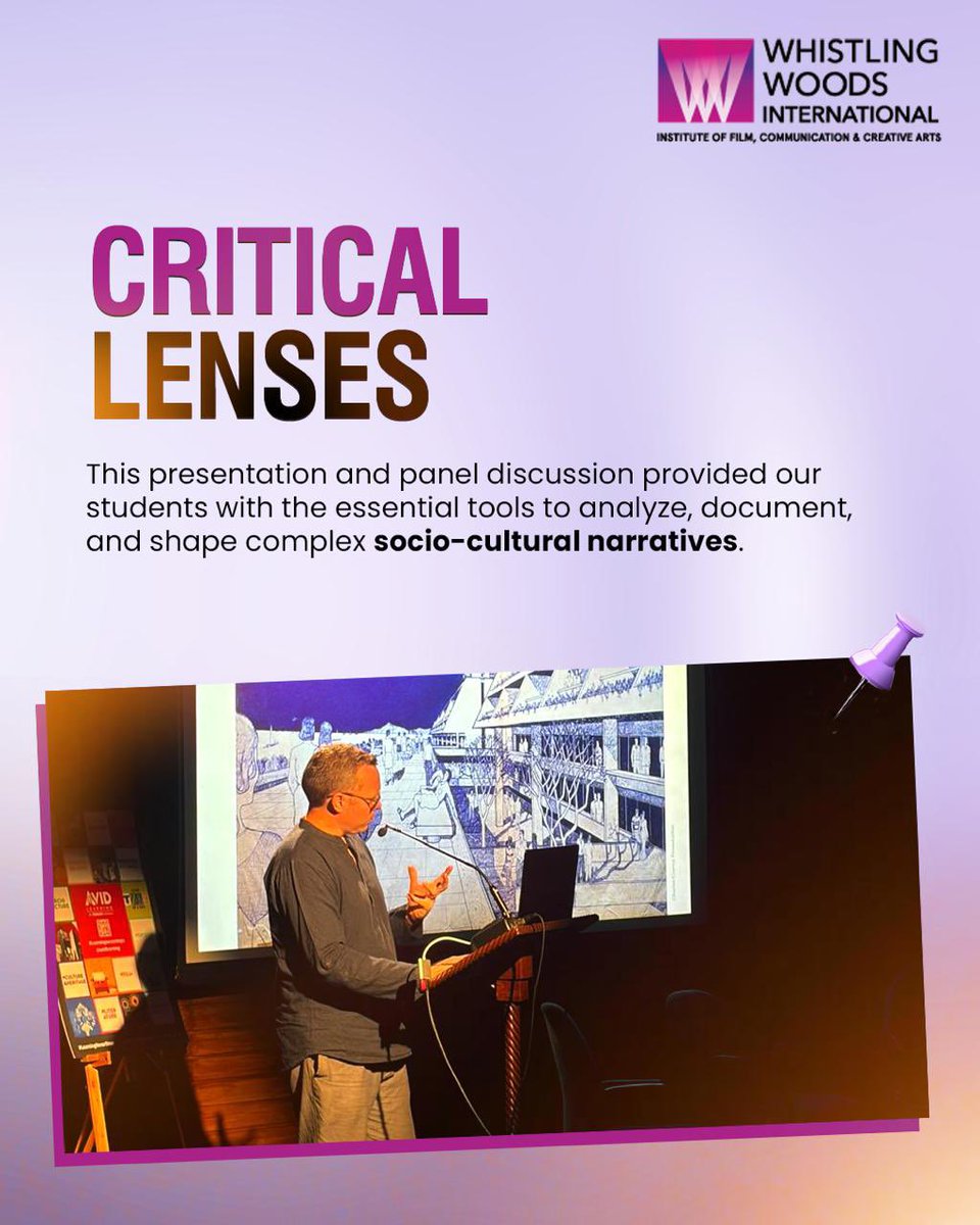 Whistling_Woods's tweet image. Under the Erasmus+ funded VIIEW module, our BBA students visited the NGMA to explore Indo-European exchanges and their impact on Mumbai’s identity.

#whistlingwoodsinternational #dowhatyoulove #ngma #mumbai #media