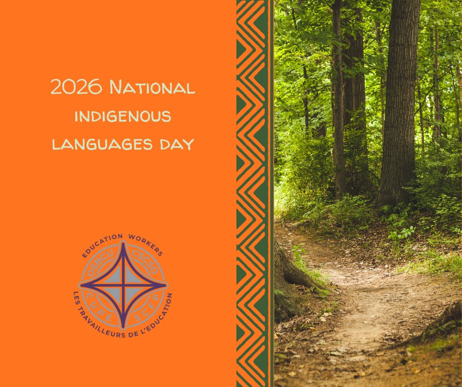 osbcucscso's tweet image. 🌿 Honouring First Nations, Inuit, and Métis languages that carry culture and knowledge. We commit to supporting Indigenous languages thriving in schools. #IndigenousLanguages #OSBCU #ReconciliationInAction #EducationWorkers #BetterSchoolsBetterTomorrow