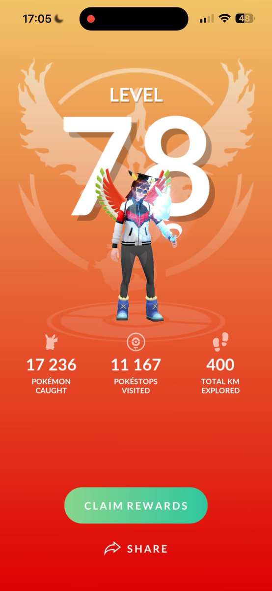 Verpleegsterken's tweet image. Yeahhh level 78!!! Thanks to Everyone who supported me ❤️ @ZwilkeBE @Jeroen026PoGo @ItsRatedK @NianticLabs @NianticHelp @PokemonGoApp @pogogent #pogo #PokemonGOApp #PokemonGO #pokemongogent