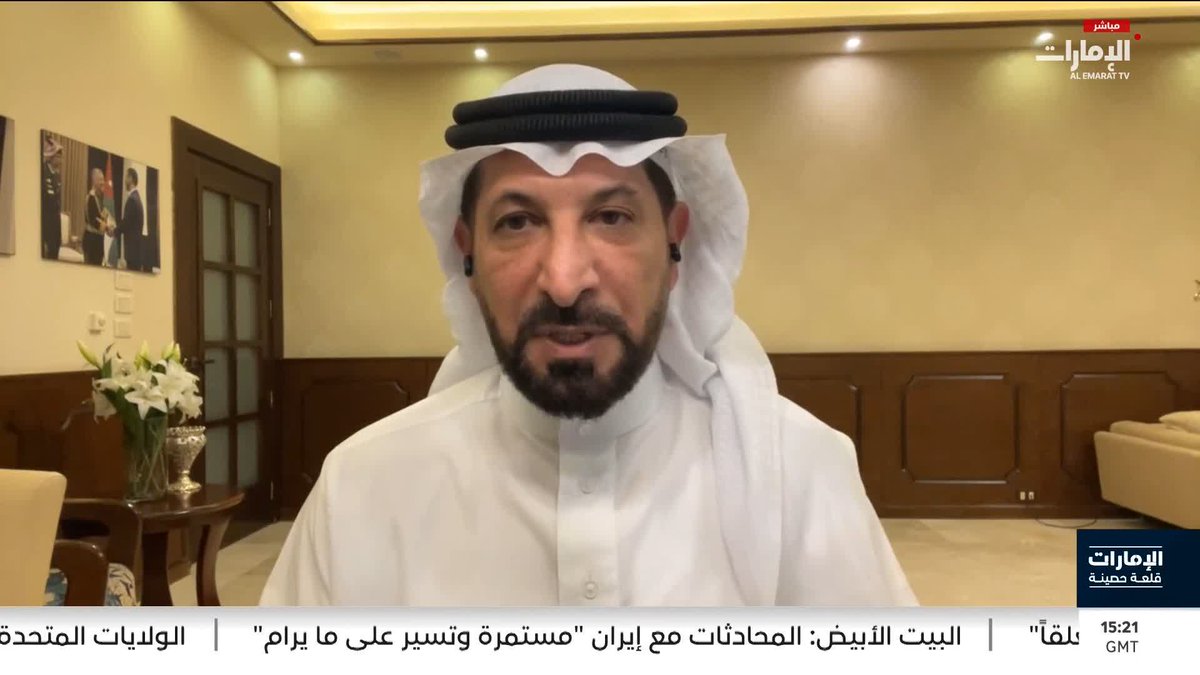 محمد نوح القضاة: جاهزية الإمارات قوية.. وتختار الحكمة #الإمارات_قلعة_حصينة 