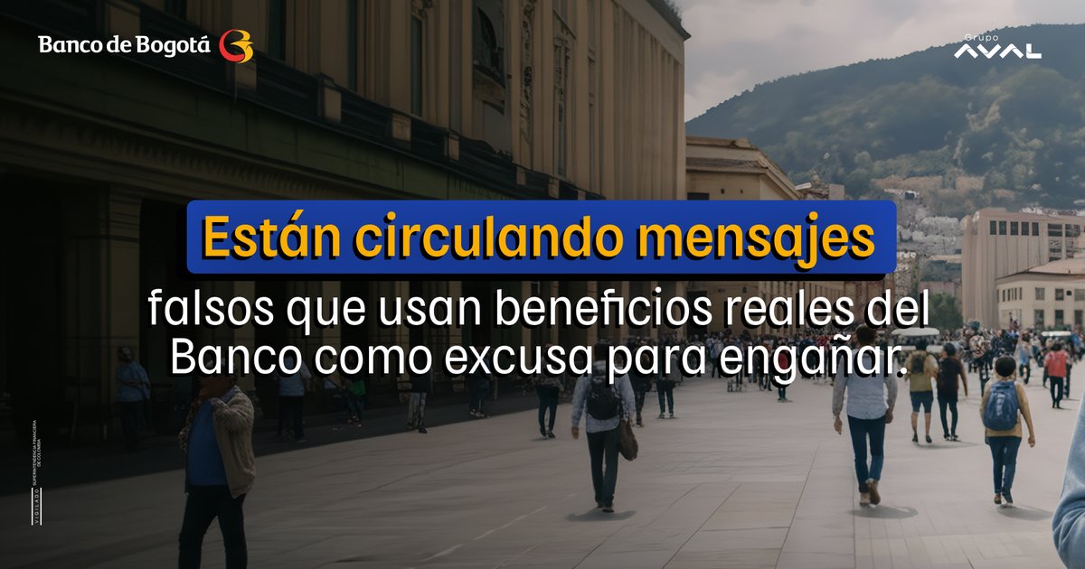 Banco de Bogotá tweet media