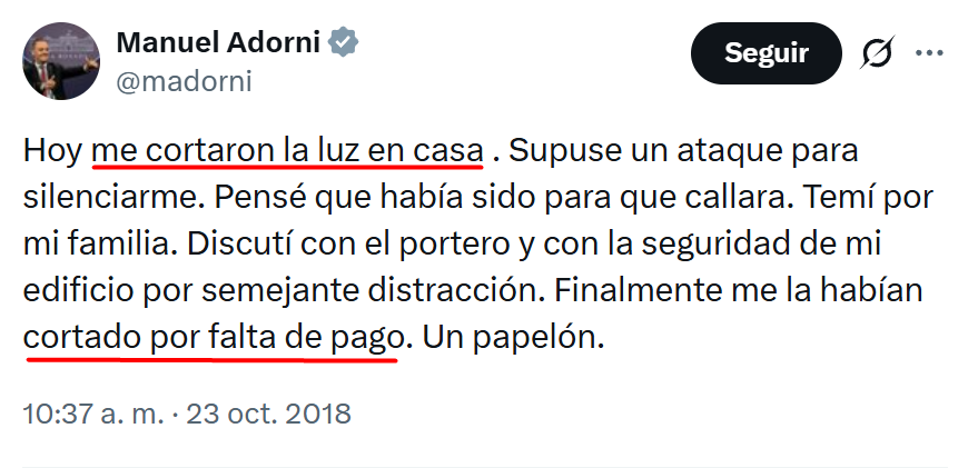 Arrepentidos de Milei tweet media