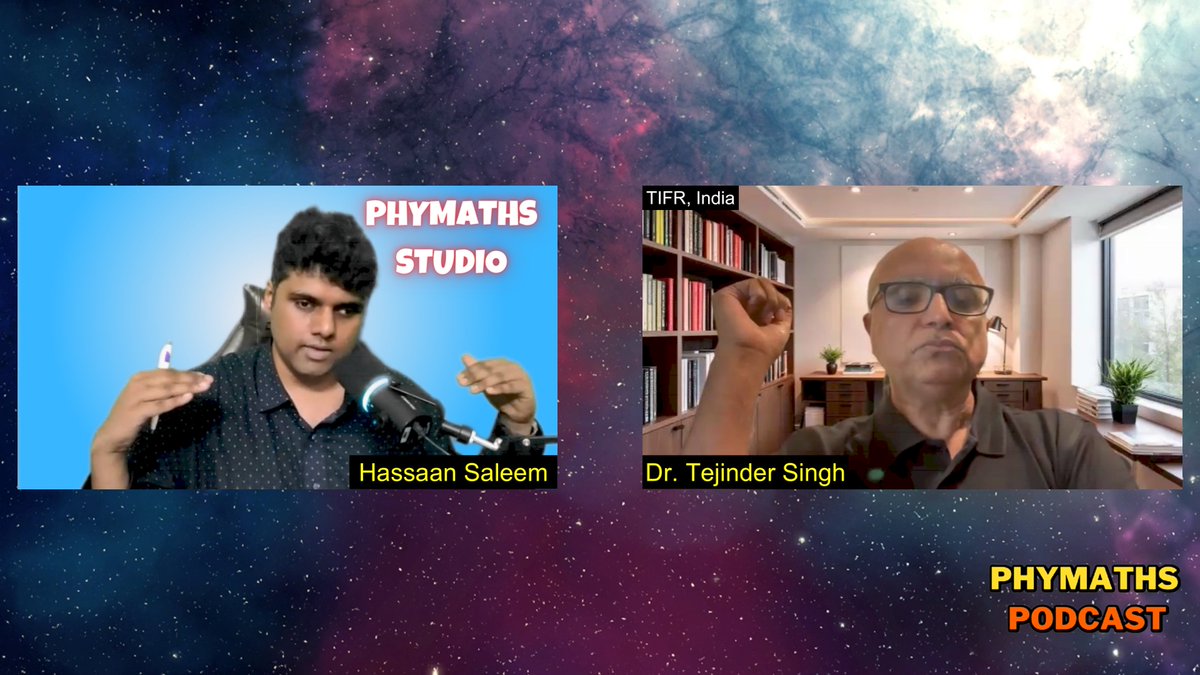 Hassaan_PHY's tweet image. Had a spirited conversation with Dr. Tejinder Pal Singh. The full episode will be released soon.
#physics #scicomm