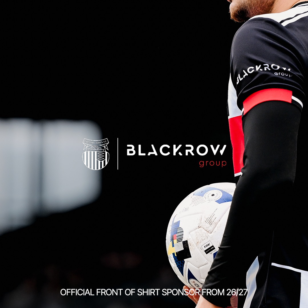officialgtfc's tweet photo. We're excited to announce that @BlackrowGroup will become the club’s Official Front of Shirt Sponsor from the 2026/27 season. 🤝 

#GTFC