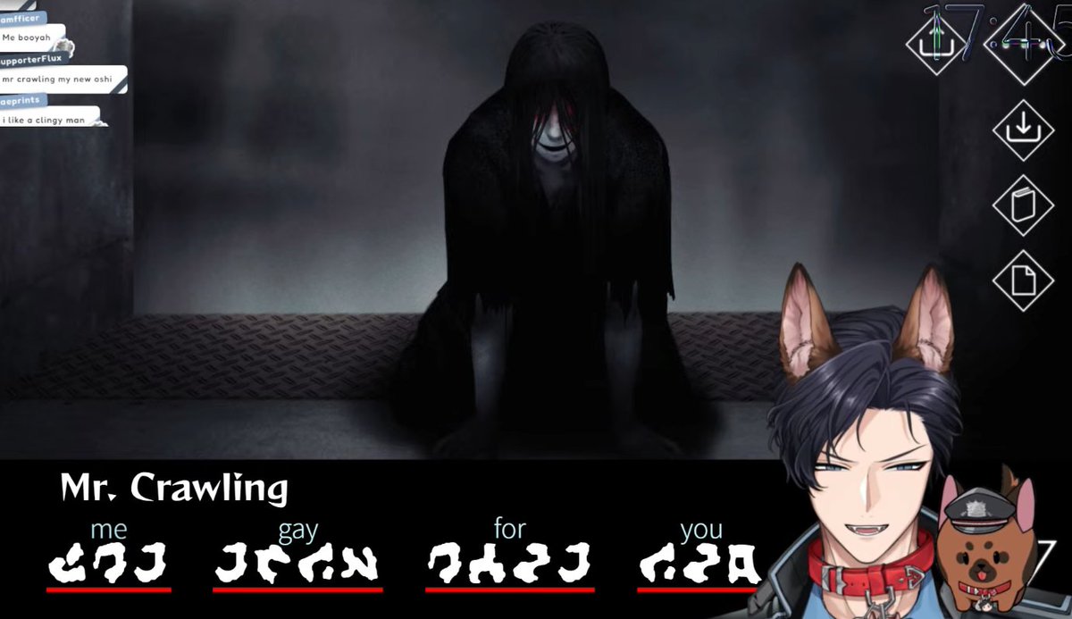 peepeepoopcat's tweet photo. "me gay for you" mr. crawling... iktr ! 🙂‍↕️

 #StrayfeOut https://t.co/XT0bW7G8uO