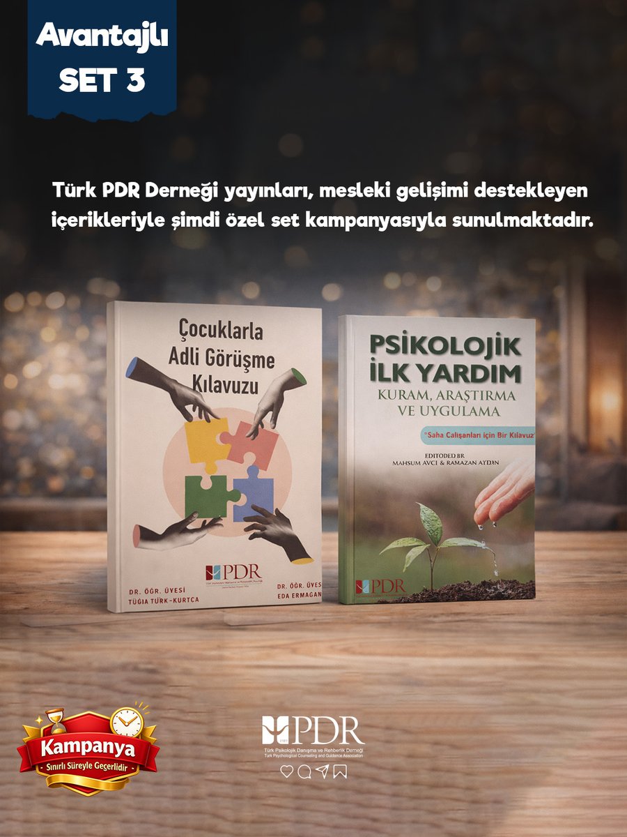 Türk PDR Der- Psikolojik Danışma ve Rehberlik tweet media