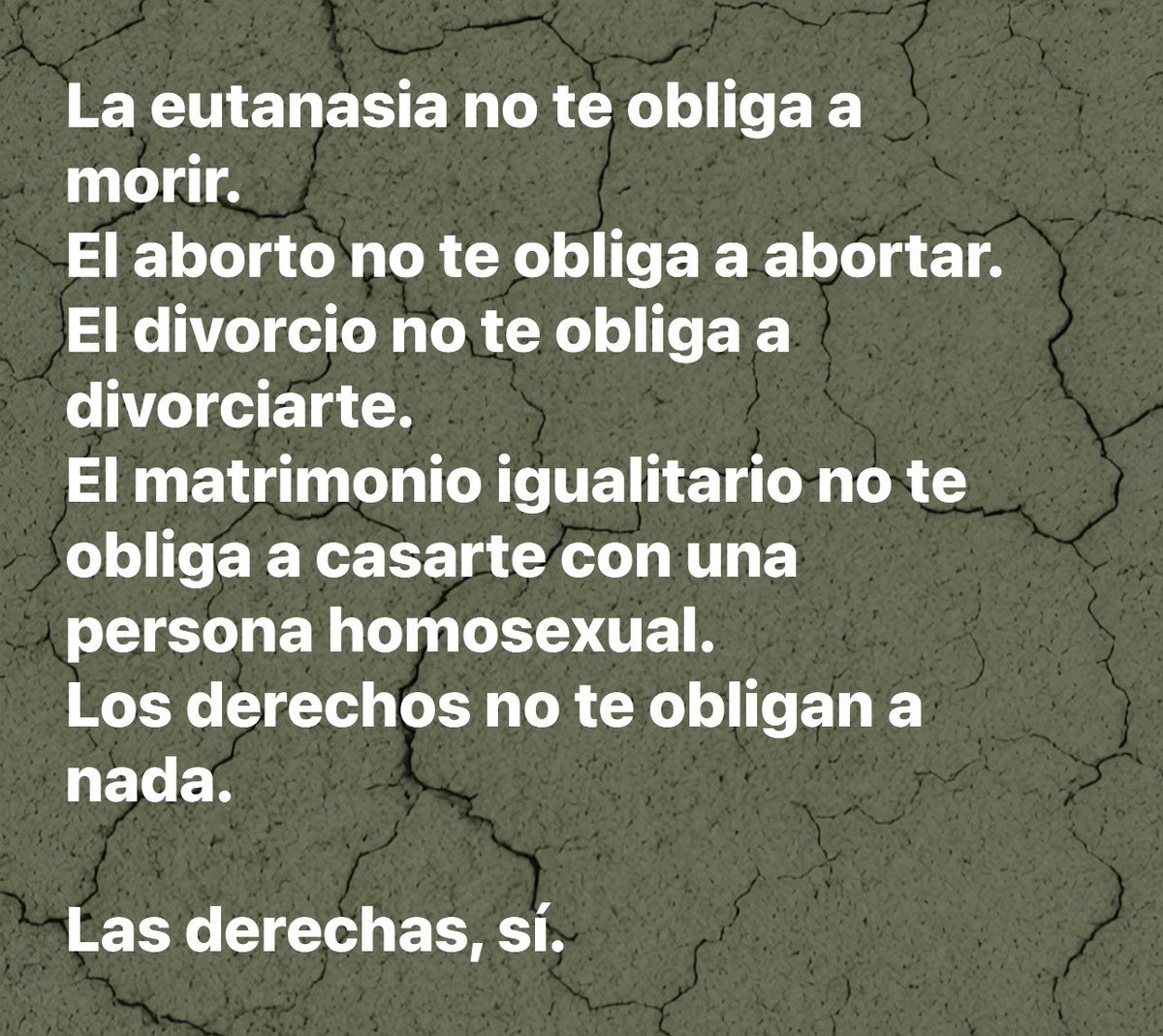 Lo mejor que he leído sobre los detractores de derechos.