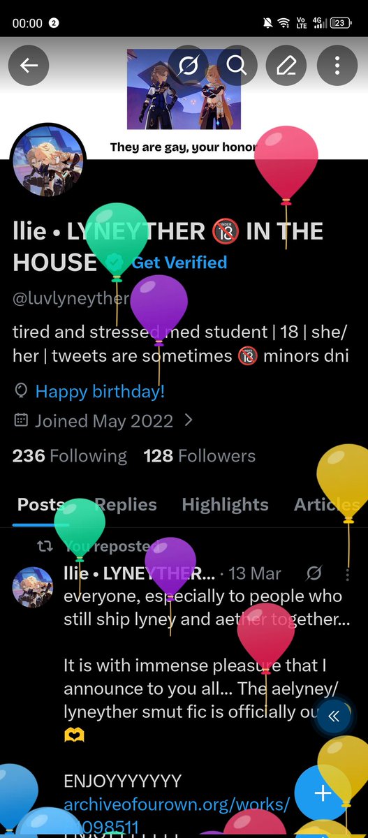 llie • LYNEYTHER 🔞 IN THE HOUSE tweet media