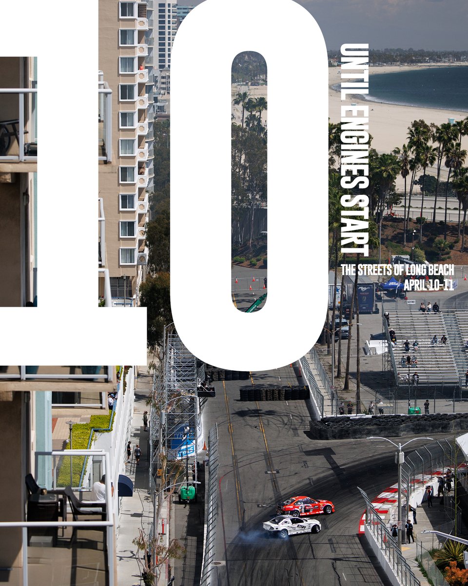 FormulaDrift's tweet image. 10 days until we find out who came ready. 👀

#FormulaD #FormulaDRIFT #FDLB