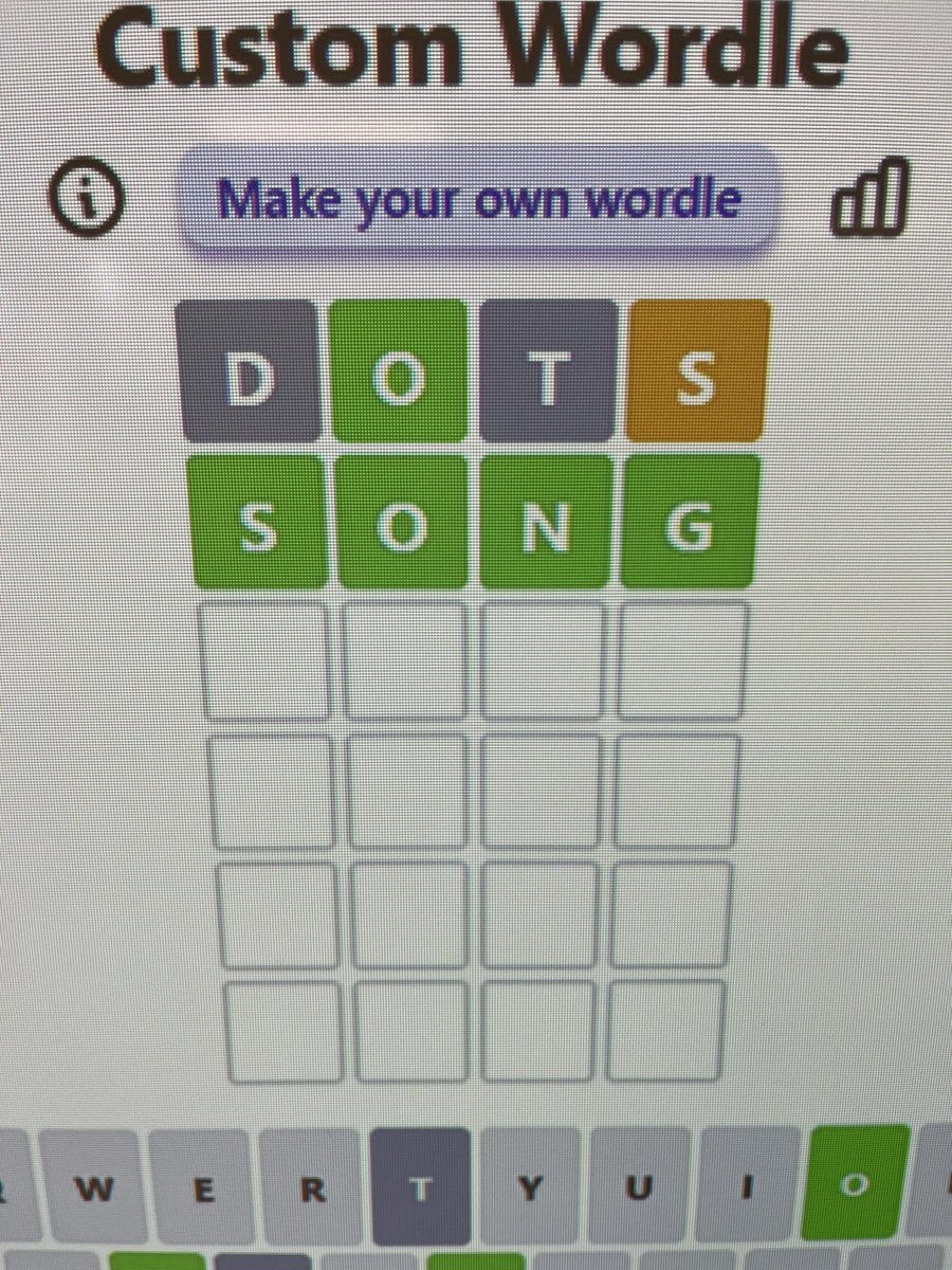 We solved our daily Wordle in two today!   Strengthening our phonics skills while having fun 🤩