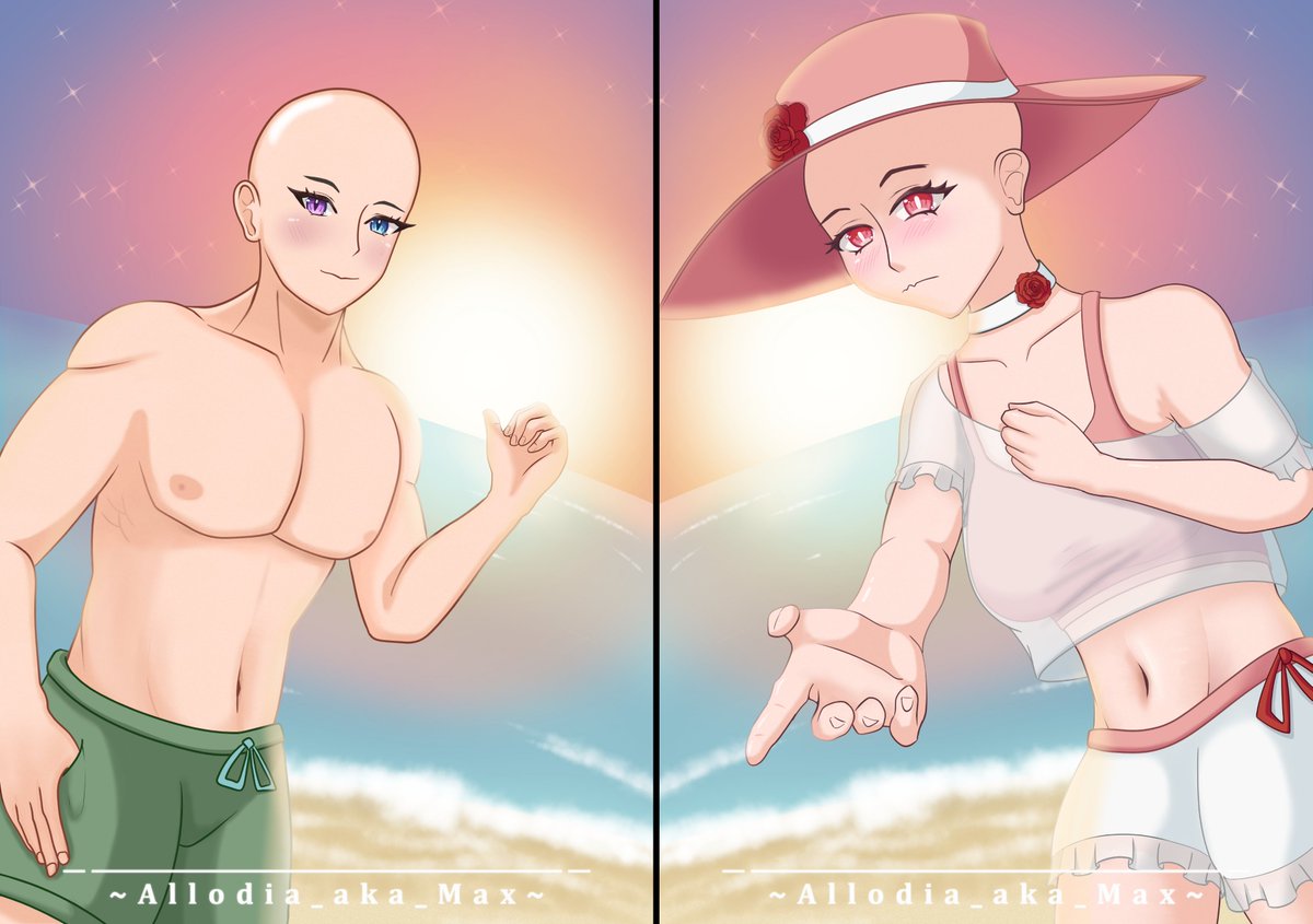 Allodia_aka_Max's tweet photo. My Summer YCH now also for Male 🔥

https://t.co/UraCcAa3fB https://t.co/0fxw2ycdYG