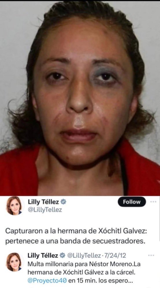 Se espanta por que una persona abrió una ventana de palacio nacional,pero no se espanta de que su hermana y su cuñado secuestraron y asesinaron personas,maldita hipócrita.