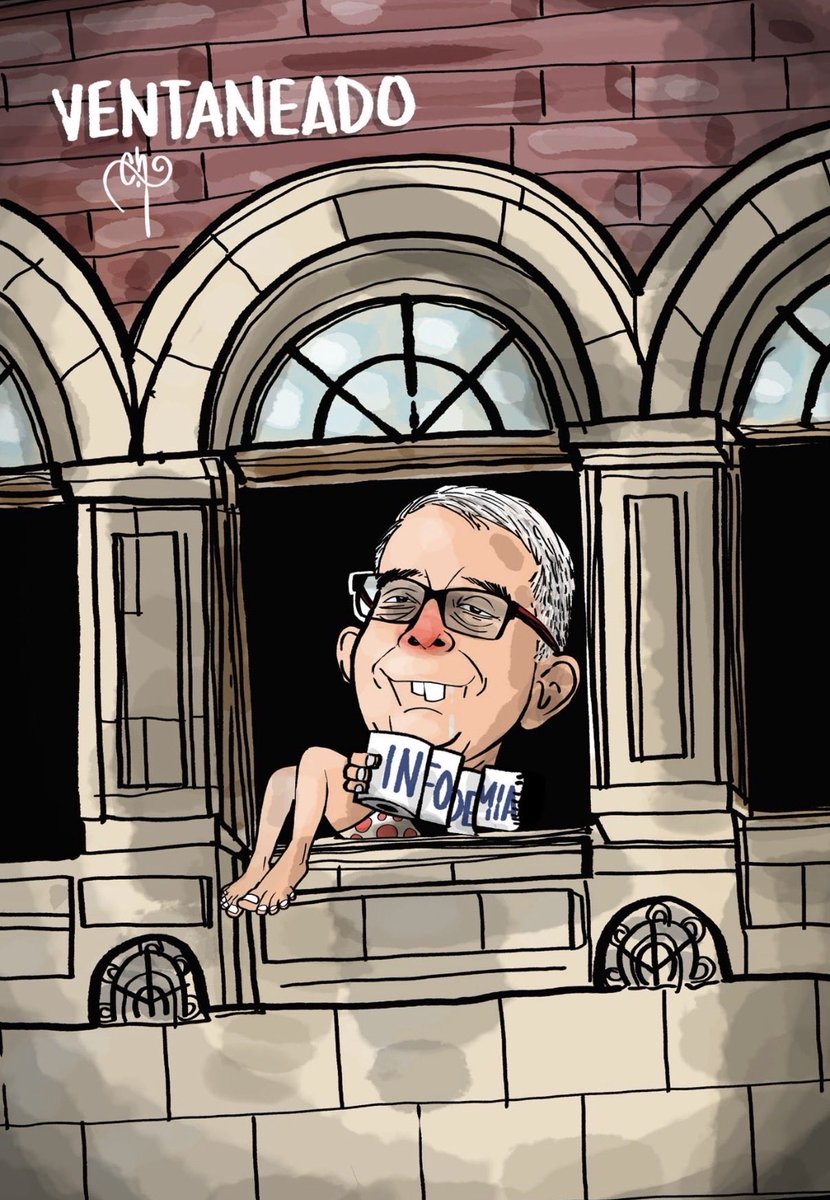 El gran <a href="/chavodeltoro/">Chavo del Toro 🖌️</a>⁩ con los atentos saludos para ⁦<a href="/jenarovillamil/">Jenaro Villamil</a>⁩ al que sosteniendo en el gobierno YSQ