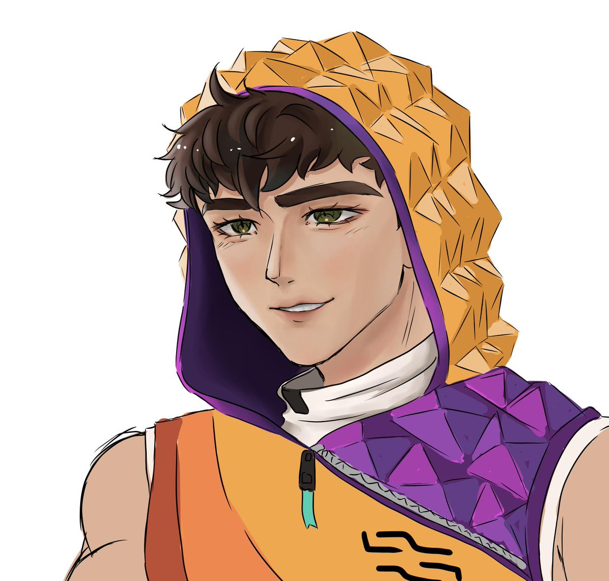 MarbleSodaCat's tweet photo. Told my sister that my miks drawing looked twinkier than in game. Then got told to draw some sigma giga chad men. Tried The Rock and Don Lee....Guess who got a talent to make everything gay now 💔 https://t.co/VniWC21P8C