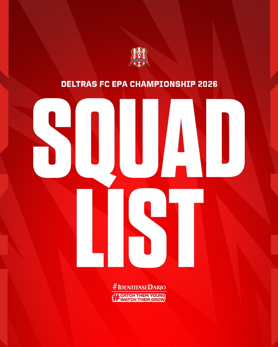 EPA CHAMPIONSHIP U-19 2025-2026 Berikut adalah Skuad dari Kendal ...