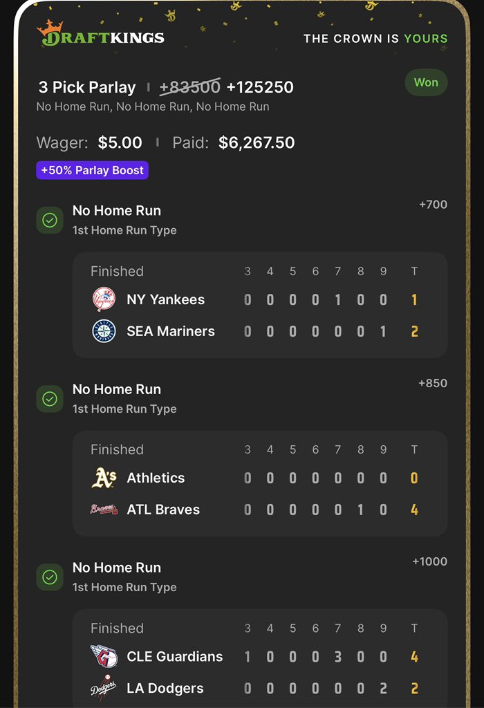 mxttgeneroso's tweet photo. @DKSportsbook @HudspathDarius Me too @draftkings https://t.co/Lnn9touXmy