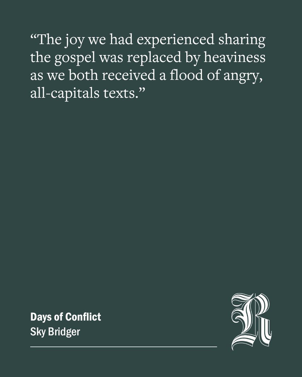 It started with open hearts and Bible conversations. Then one conflict changed everything. Sometimes the joy of sharing the gospel turns heavy—but God is still at work.
adventistreview.org/church-life/ou…