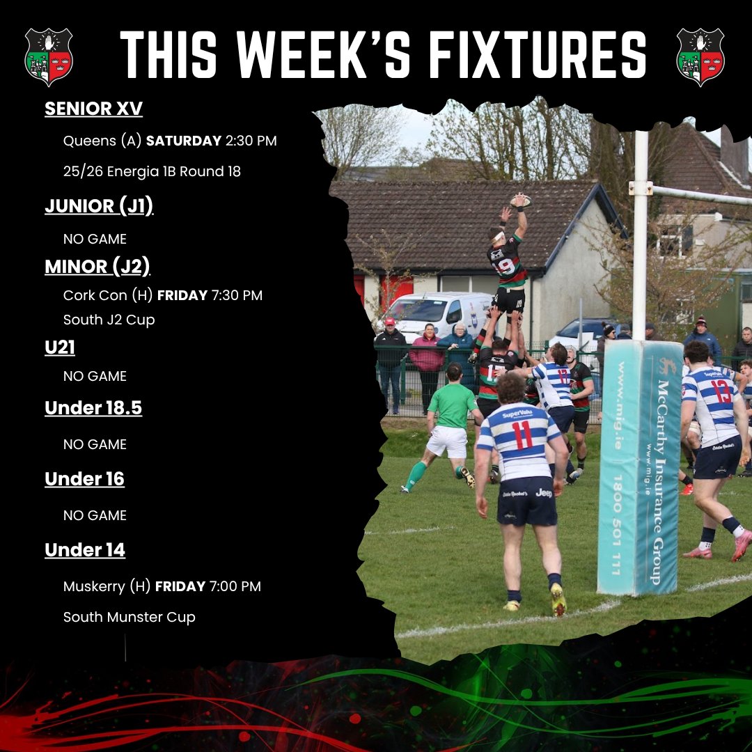 💥 This week's fixtures