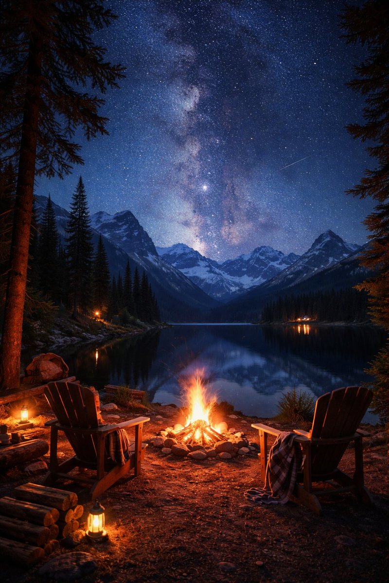 pkkotwal278775's tweet photo. Under a sky full of stars, where silence speaks and the fire glows, the night feels endless and peaceful. ✨🌌🔥
Nature at its calmest, heart at its fullest. https://t.co/kyOgZvwQdo