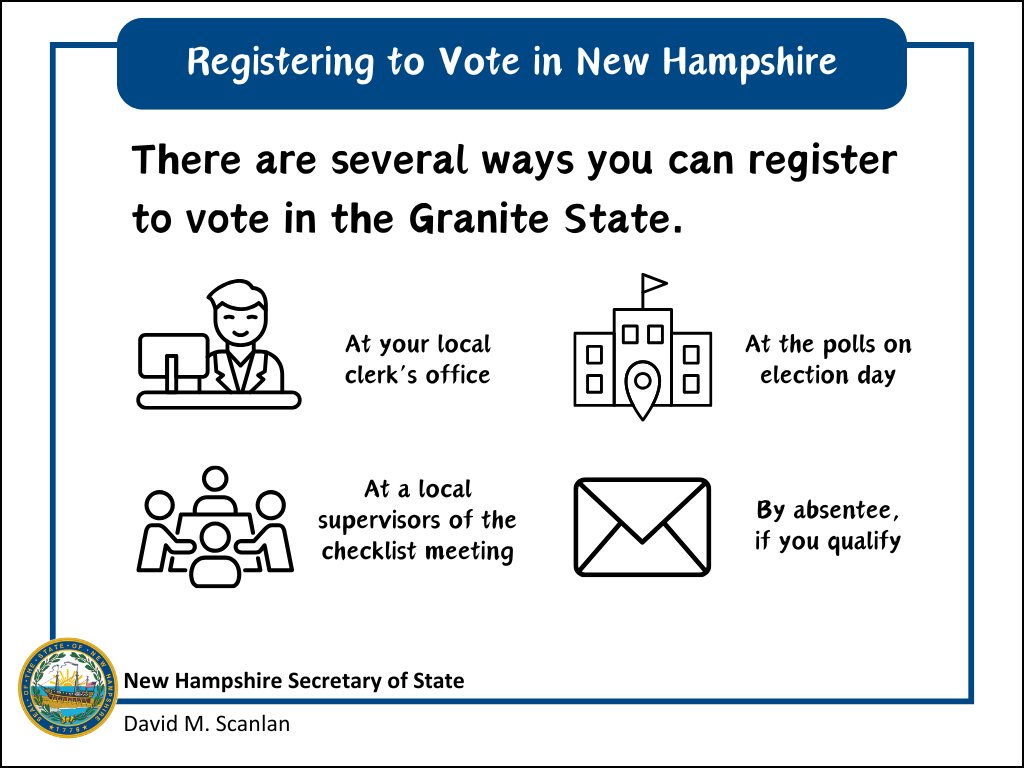 New Hampshire Secretary of State tweet media