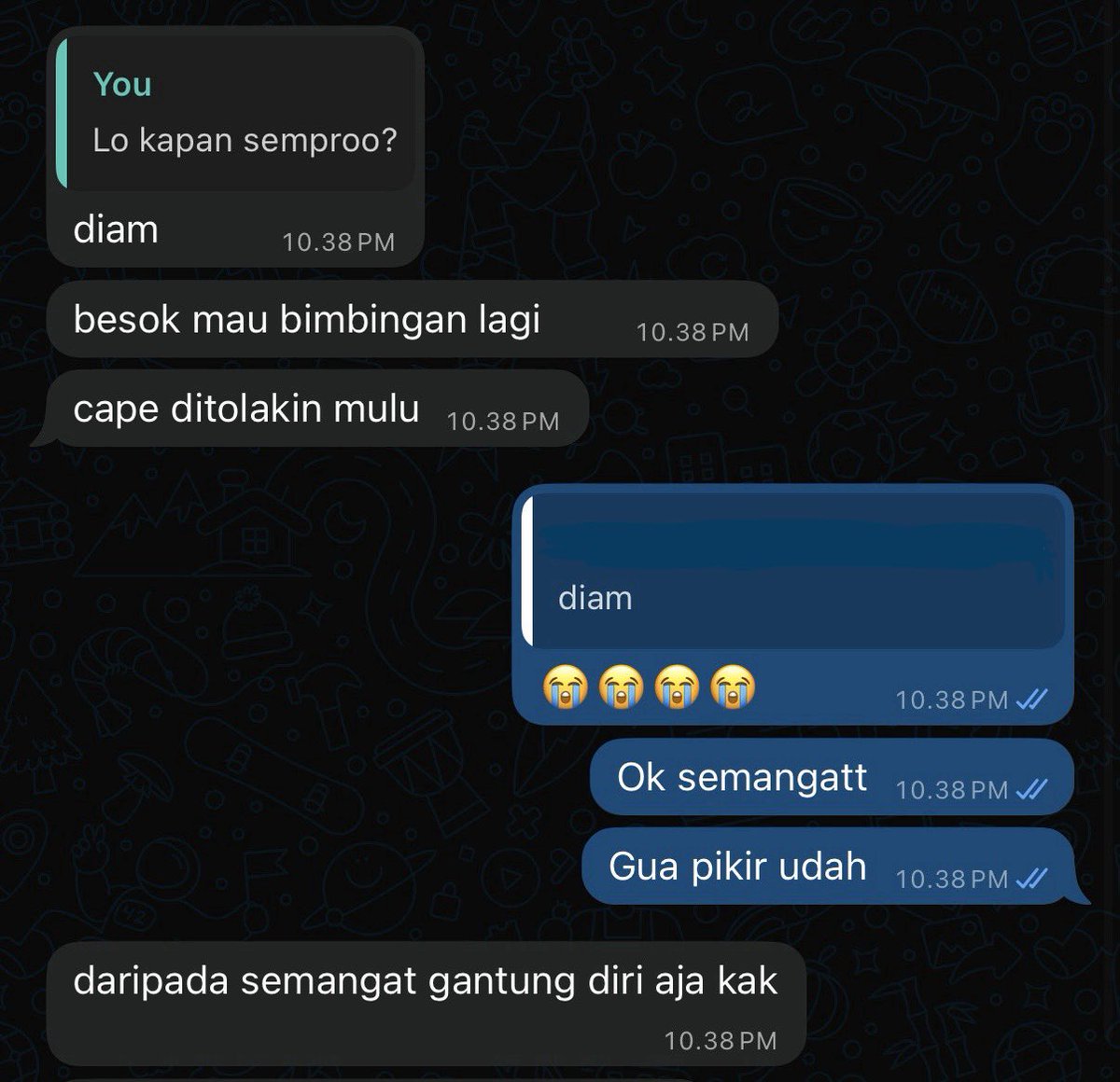 Ars, DEAD AND?! 🐋 tweet media