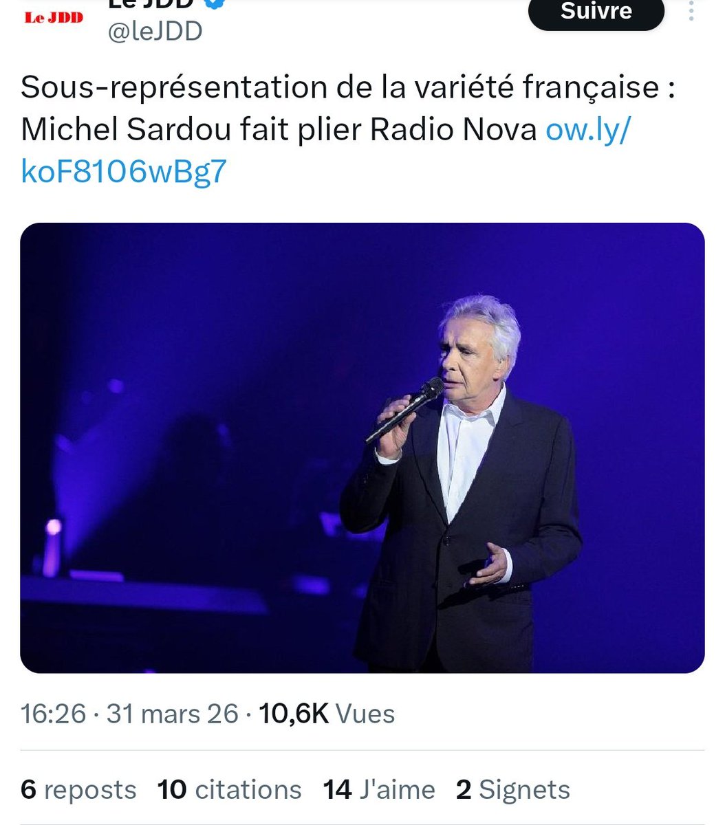 Alors <a href="/leJDD/">Le JDD</a> ?

On assume pas ???

<a href="/laRadioNova/">Radio Nova</a> 
#Sardou