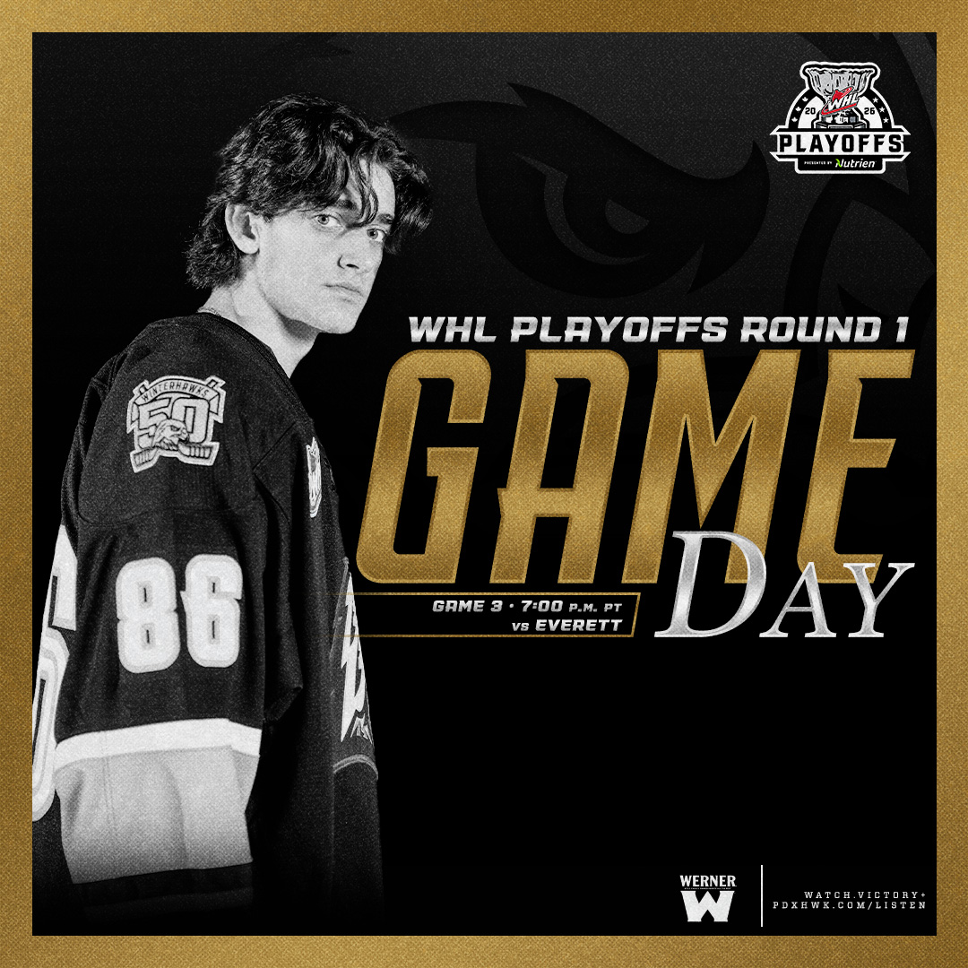 pdxwinterhawks's tweet photo. Game 3. All in.

#WHLPlayoffs | #FeedingTheFuture

MORE » https://t.co/HA7T3Hoyn1 https://t.co/vZEoqjchDn