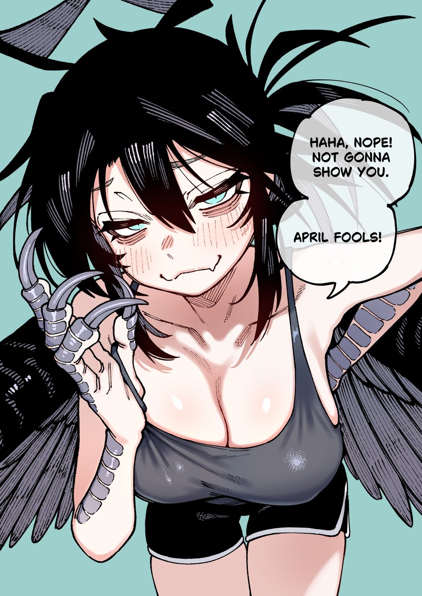 カラスちゃん👅駭獣少女ゲーム製作中 tweet media