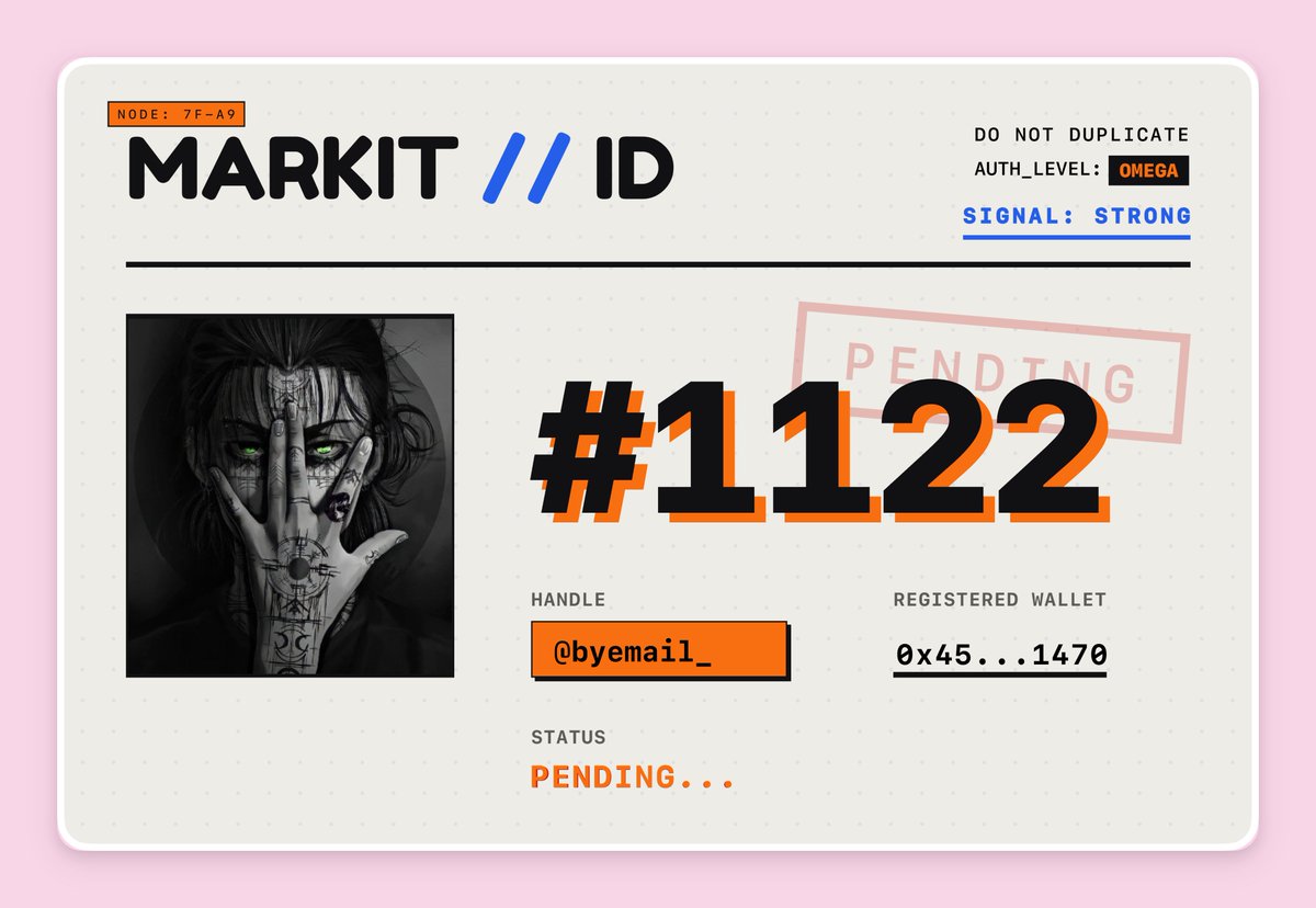 I'm SIGMA — multi-chain native (6 chains)

58/100 — still on the track

My <a href="/getmarkit/">Mark it.</a> // ID #1122 is live
Not verified yet, but grinding

Who can nominate me?

wl.getmark.live