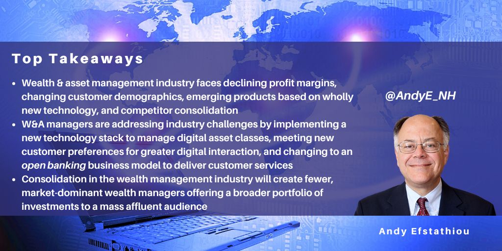 NHInsight's tweet image. '...wealth advisors with traditional business models are consolidating to reduce their cost of delivery and access new investments and customer bases.' – #NelsonHall blog post by @AndyE_NH: reimagine.nelson-hall.com/articles/1338  #WealthManagement #AssetManagement #Banking #OpenBanking #AI #ESG