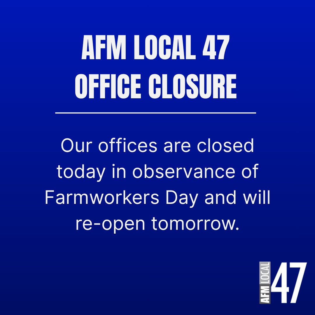 AFM Local 47 tweet media