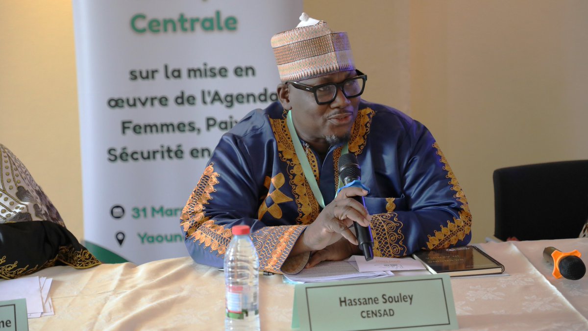 AUC_PAPS's tweet photo. In #Yaoundé, 🇨🇲, from 31 March to 1 April 2026, @AUC_PAPS, through its #GPSP and @FemWiseAfrica, in close collaboration with @GIZAfricanUnion, is convening the Regional Consultation for #CentralAfrica on the implementation of the #WPS Agenda.
The opening ceremony was honored by the presence of Ms. Winnie Tomonkoua, Chair of the @AU_ECOSOCC Gender Cluster; Dr. Souley Hassane, Director of Peace and Security at @CensadExecutif; and Ms. Hortense Nguema Okome, Representative of the African Union to #ECCAS.