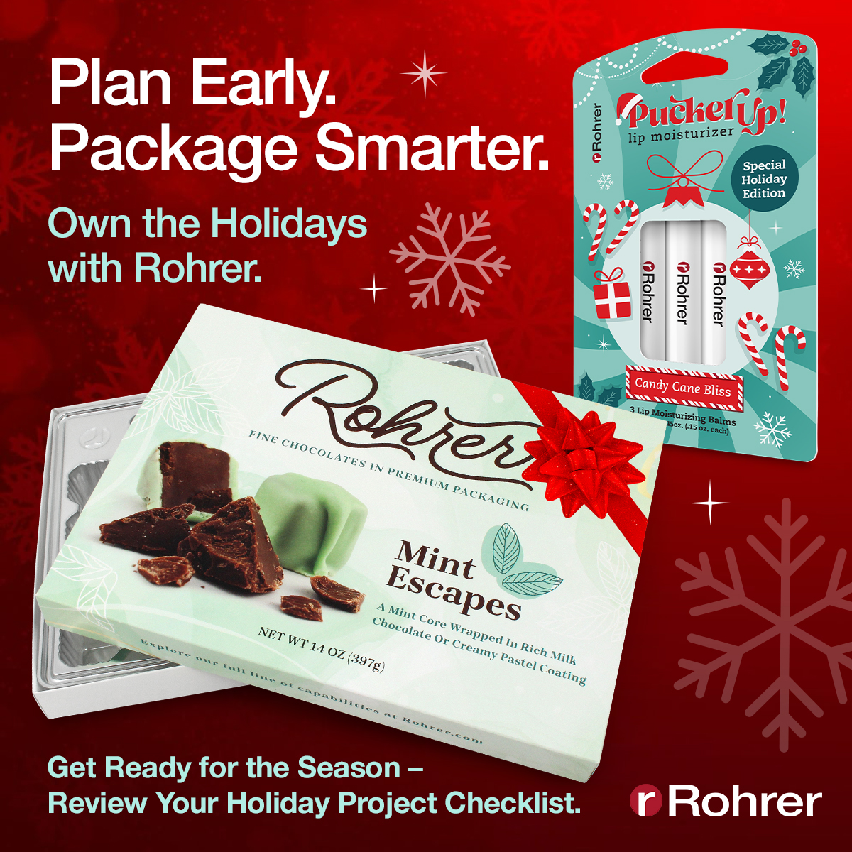 RohrerPackaging's tweet image. Our seasonal packaging planning checklist helps you organize key steps, stay aligned, and prep your holiday launch with confidence. 🎄📦

Get the tool that makes seasonal planning easier: go.rohrer.com/seasonal-packa…

#RohrerPackaging #PackagingSolutions #SeasonalPackaging