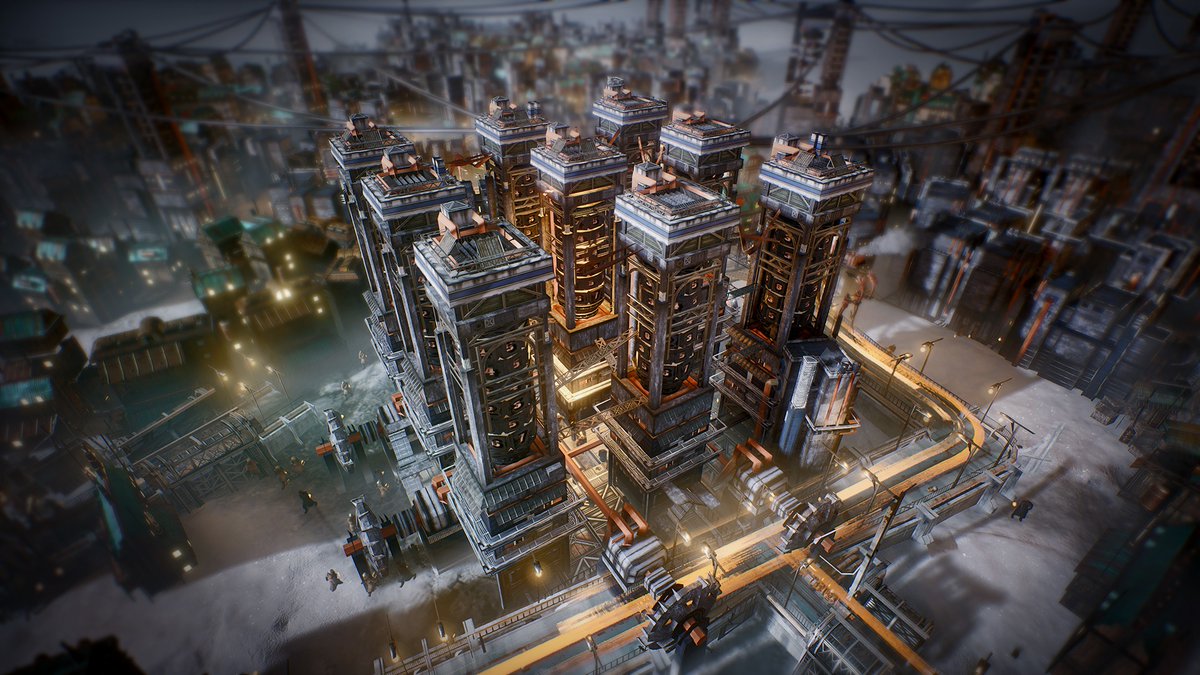 frostpunkgame's tweet photo. The final round of the semi-finals of #Frostpunk #FactionWars is on!
So choose wisely, Citizens - which hub suits our land better? https://t.co/kvivD2MvHY